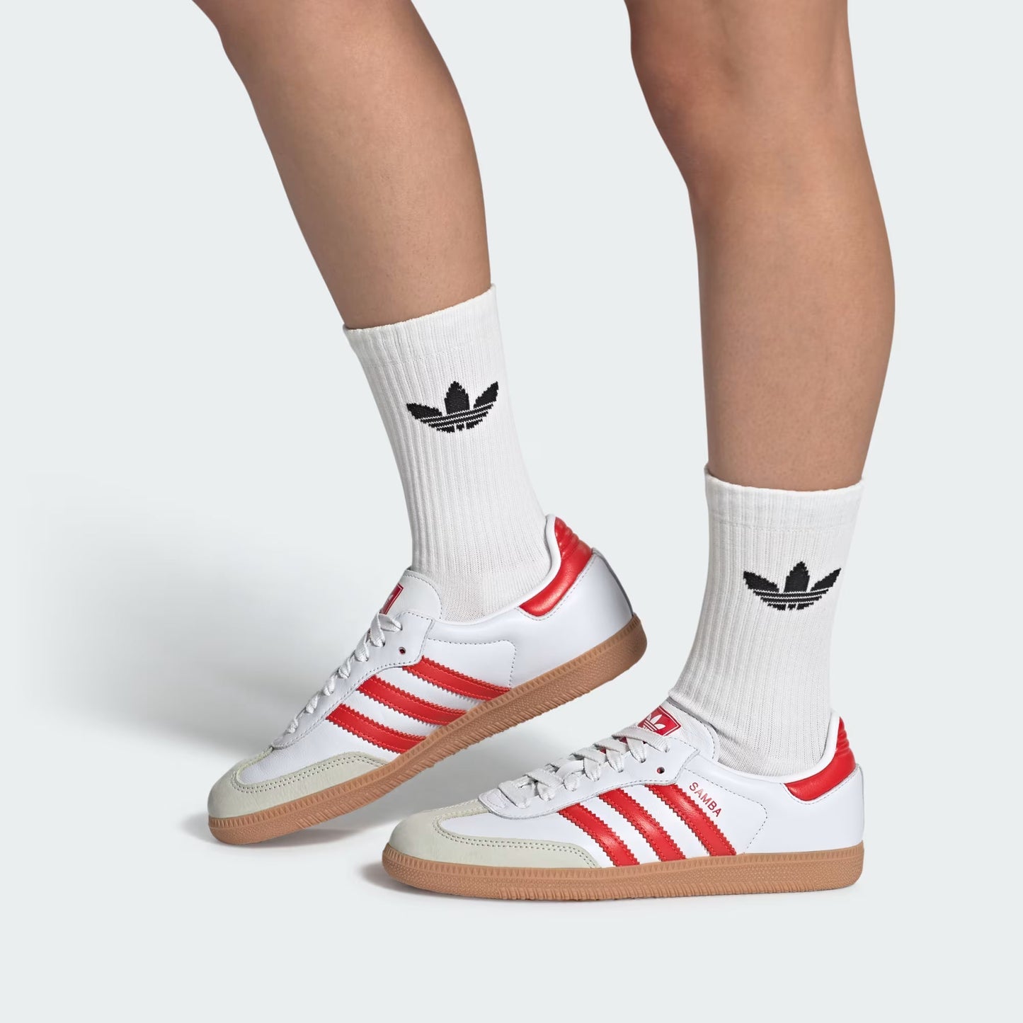 Adidas Samba OG Cloud White / Solar Red / Off White