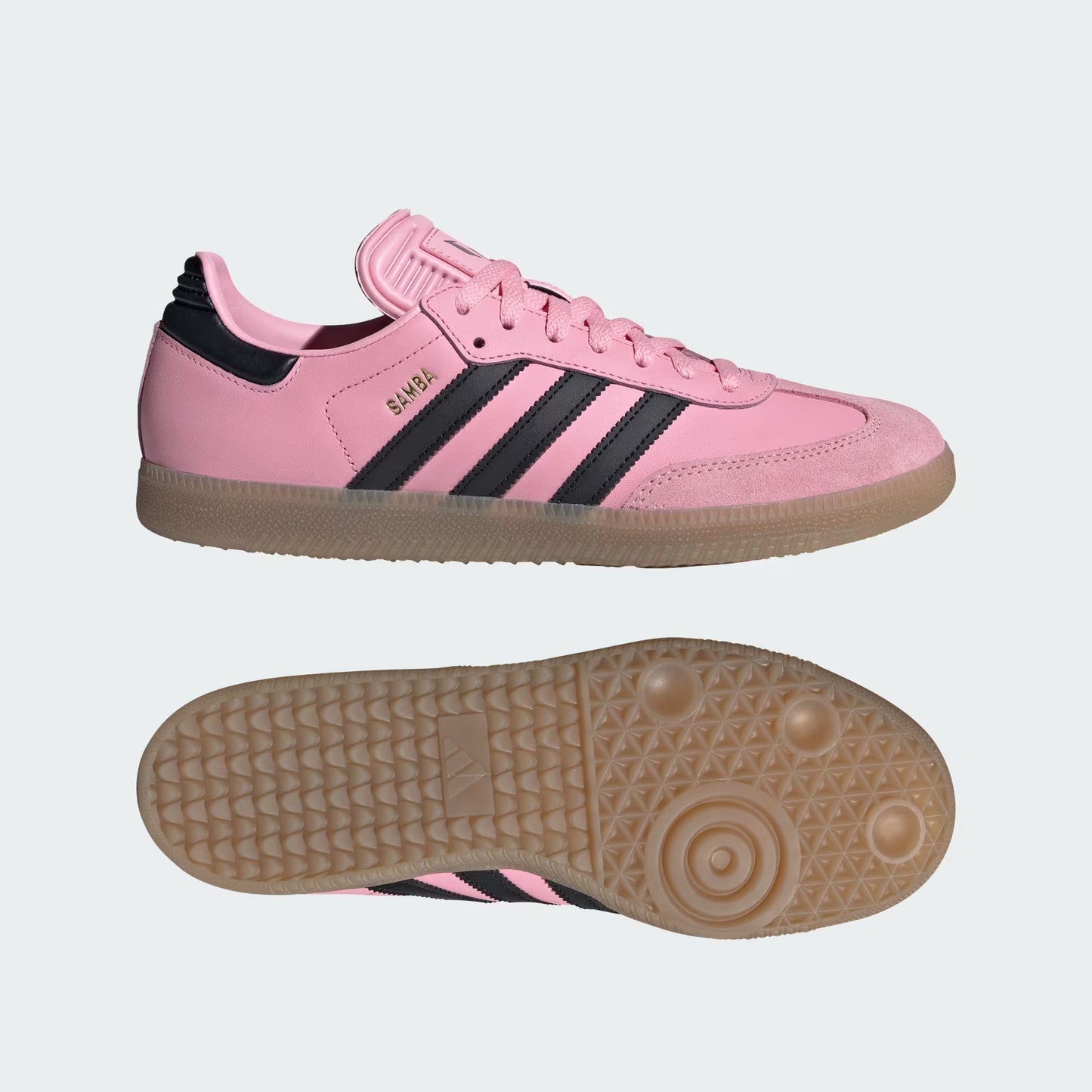Adidas Samba Messi Miami Light Pink / Core Black / Gum