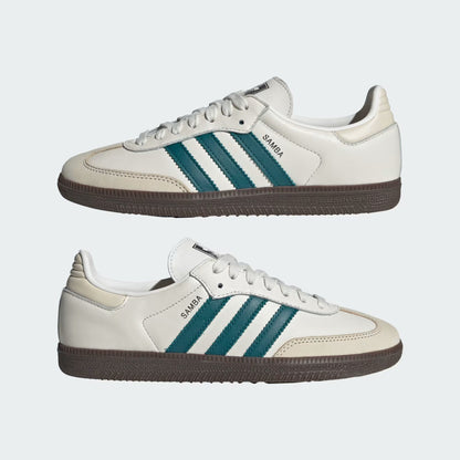 Adidas Samba OG Cloud White / Legacy Teal / Wonder White