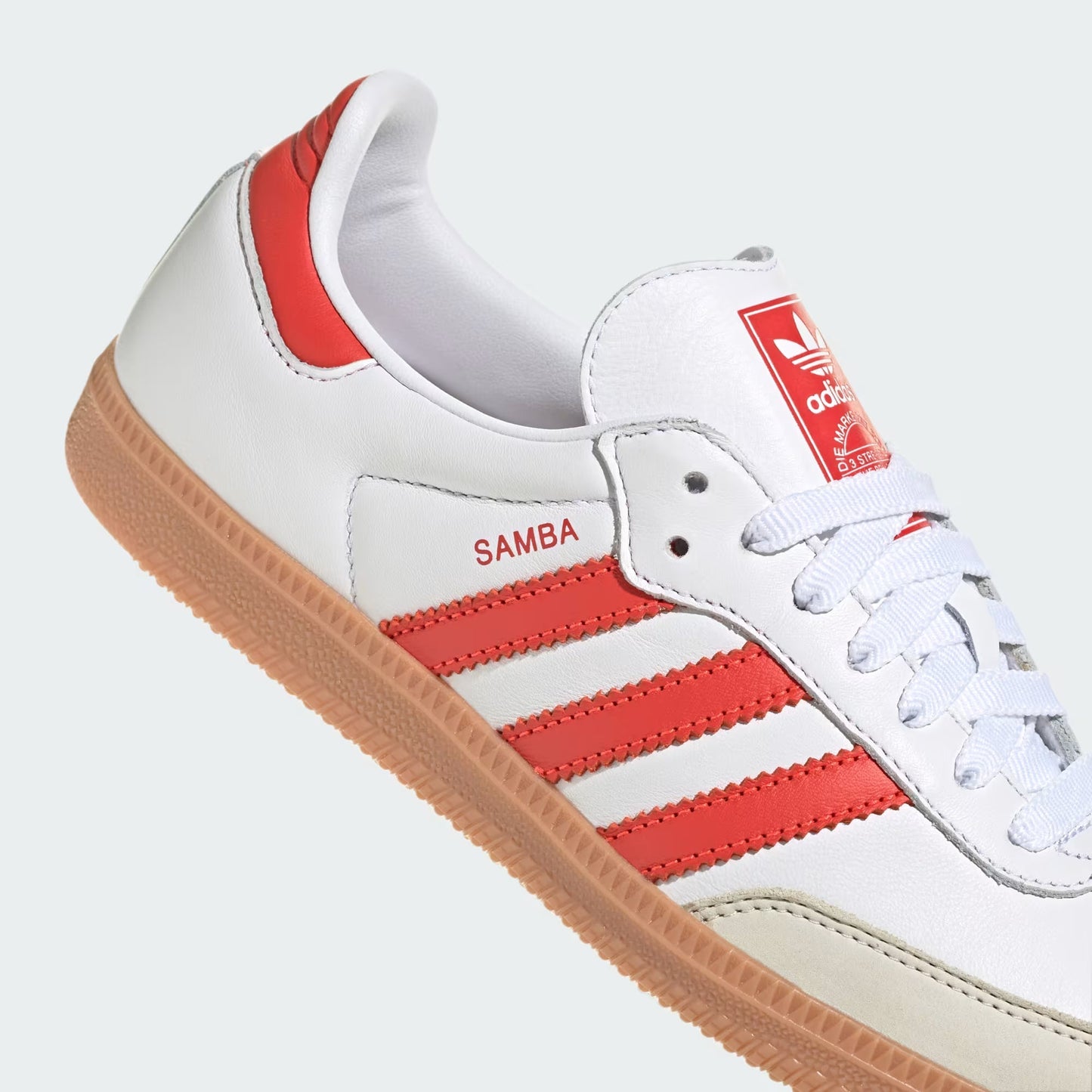 Adidas Samba OG Cloud White / Solar Red / Off White