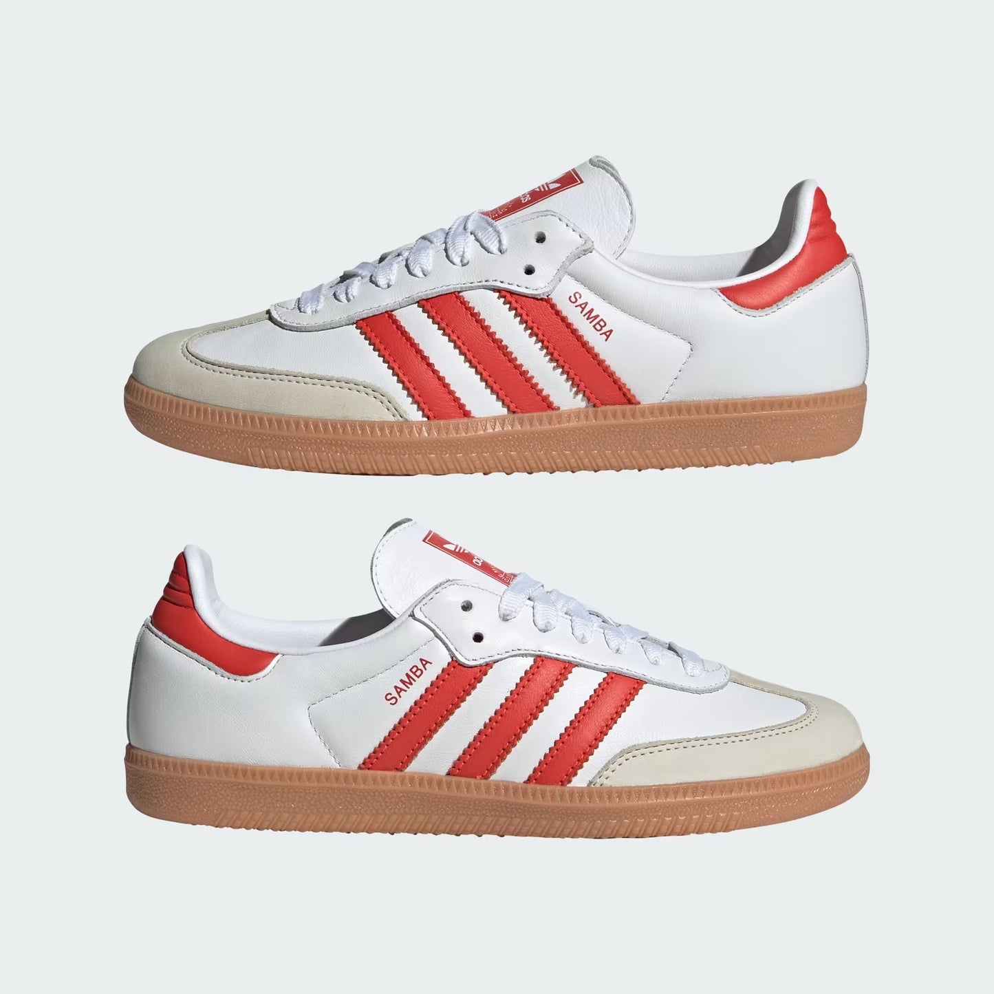 Adidas Samba OG Cloud White / Solar Red / Off White
