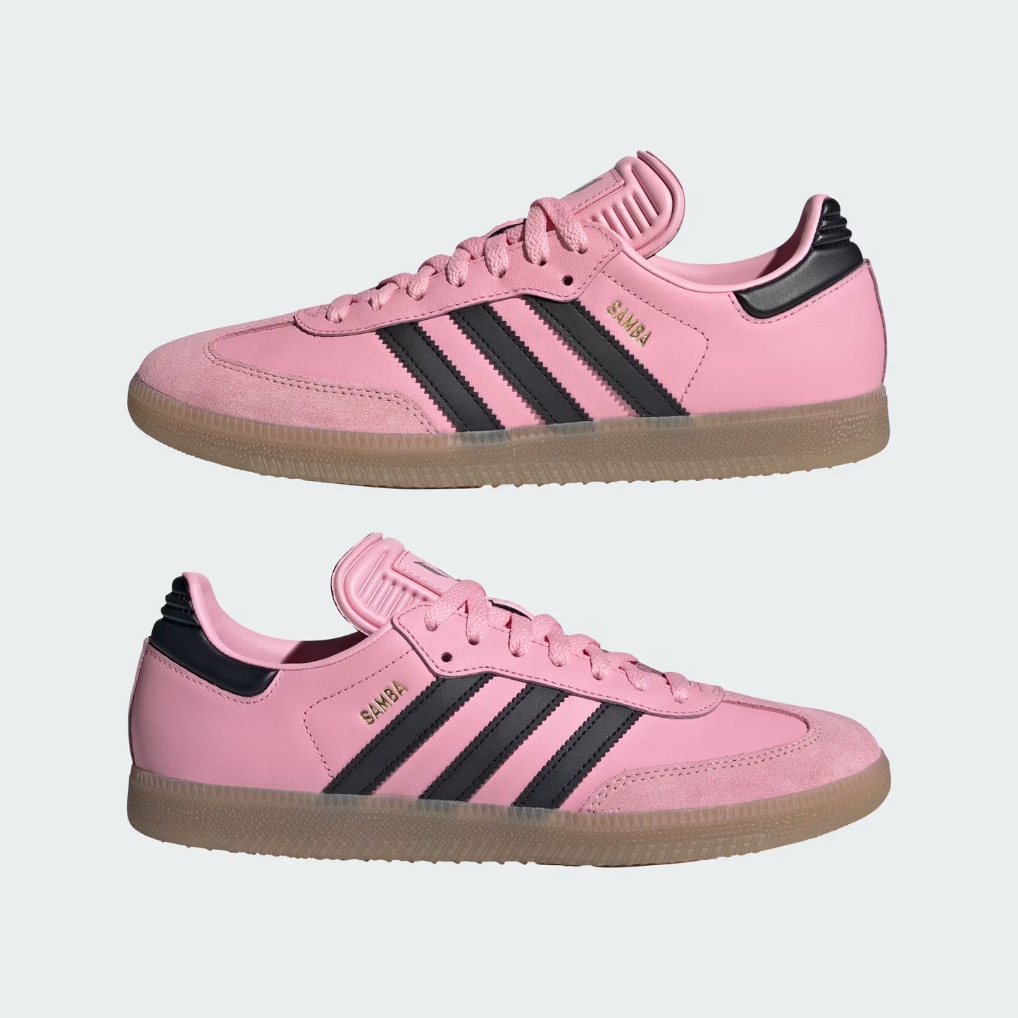 Adidas Samba Messi Miami Light Pink / Core Black / Gum