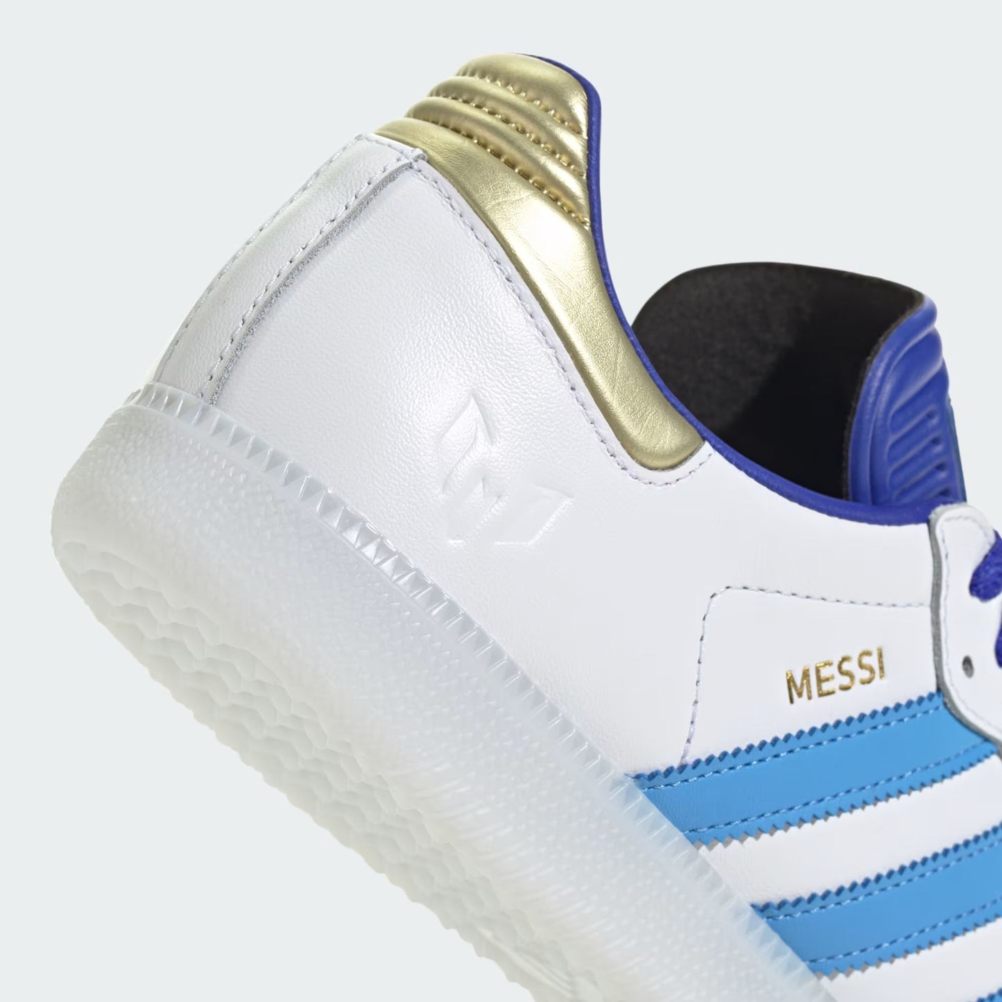 Adidas Samba Messi White/Blue/Gold