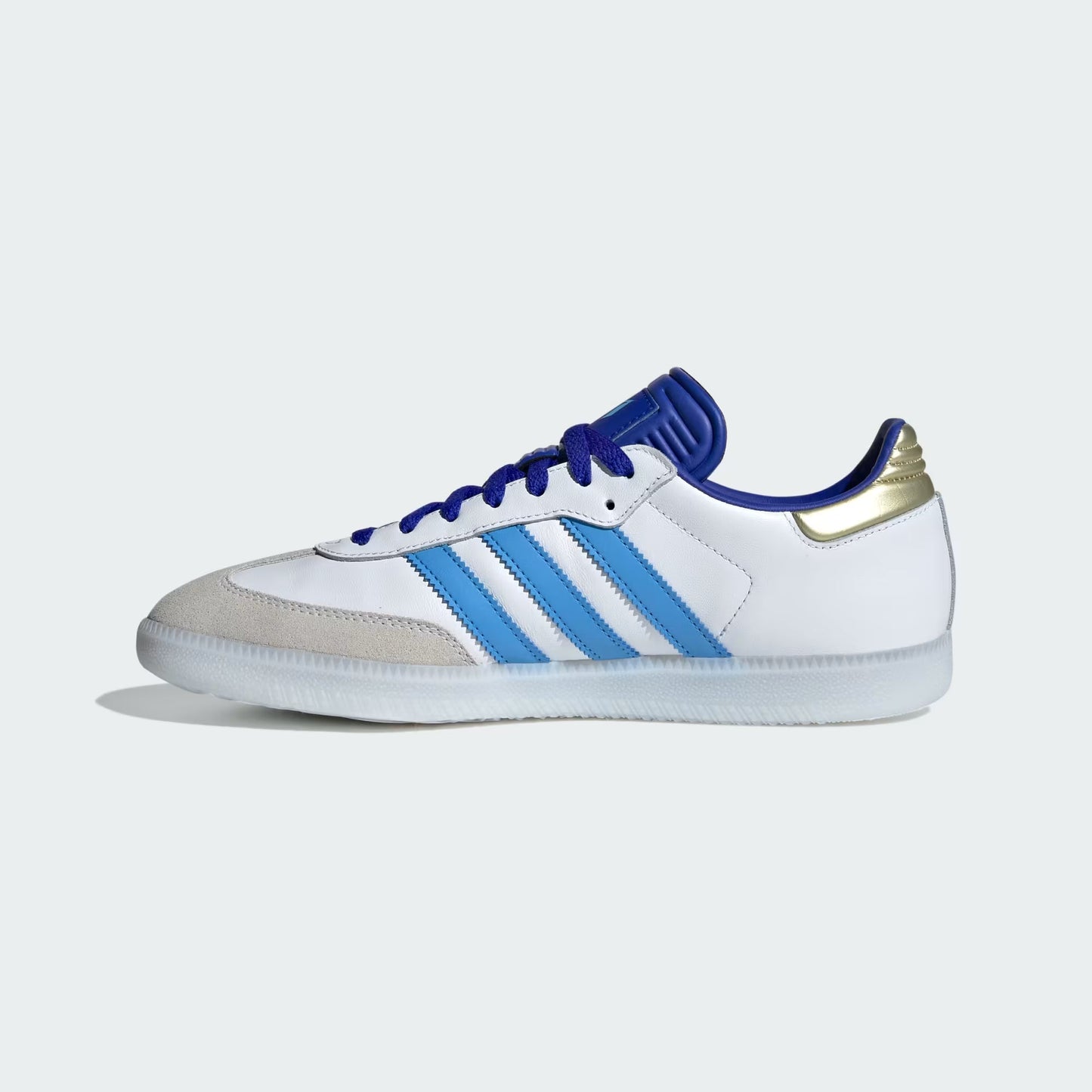 Adidas Samba Messi White/Blue/Gold