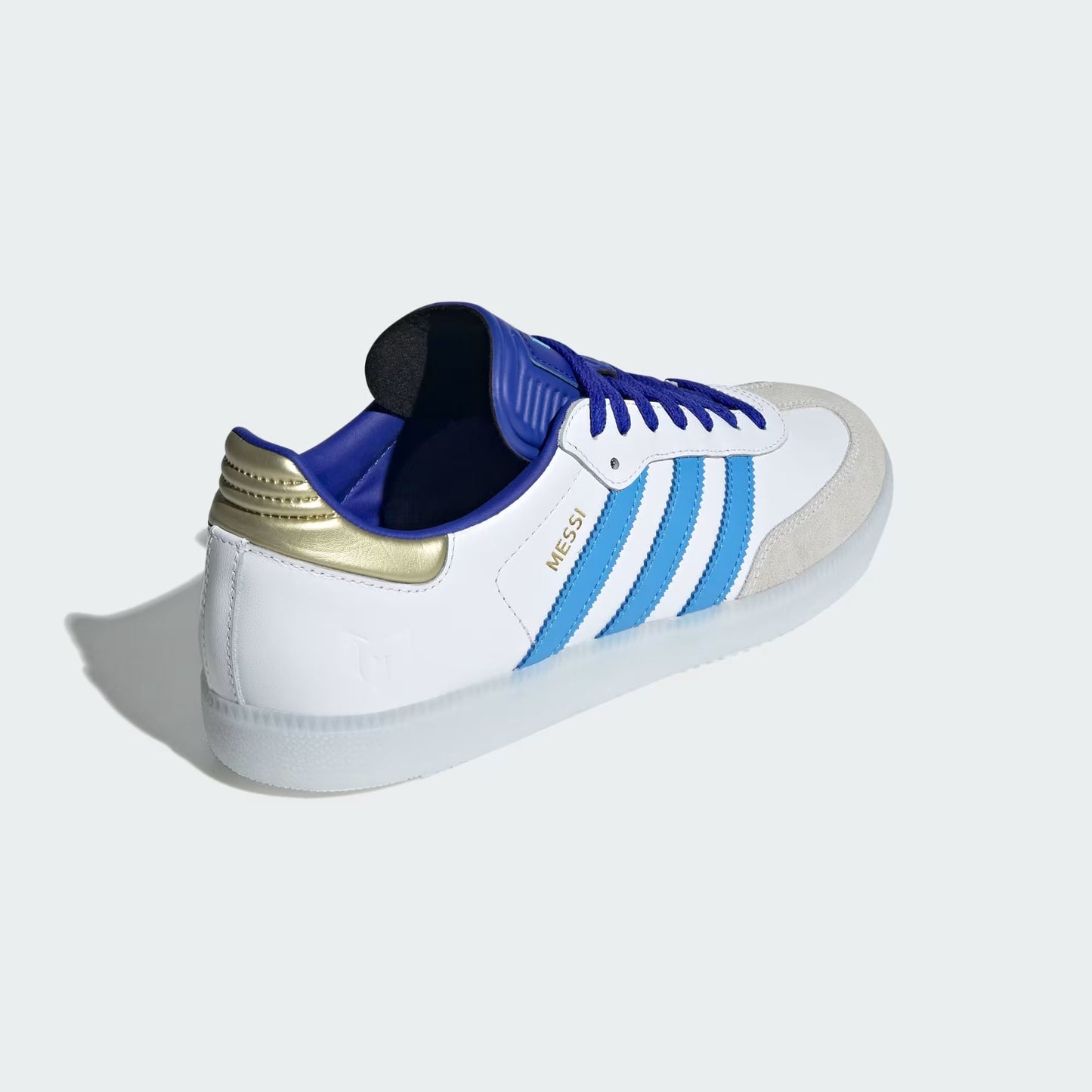 Adidas Samba Messi White/Blue/Gold