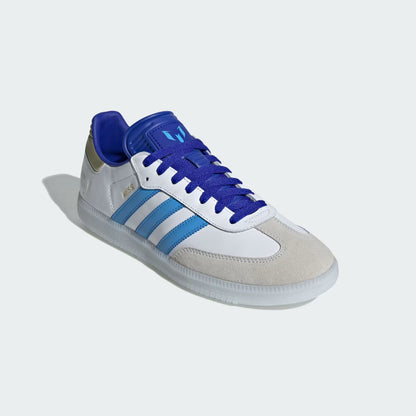 Adidas Samba Messi White/Blue/Gold